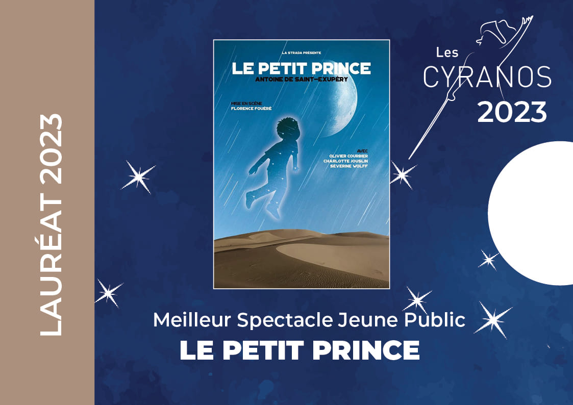 Tellement fiers d'avoir été récompensés pour ce magnifique spectacle ! #lescyranos #prix #award #lepetitprince #jeunepublic #theatre #spectaclevivant #theotheatre