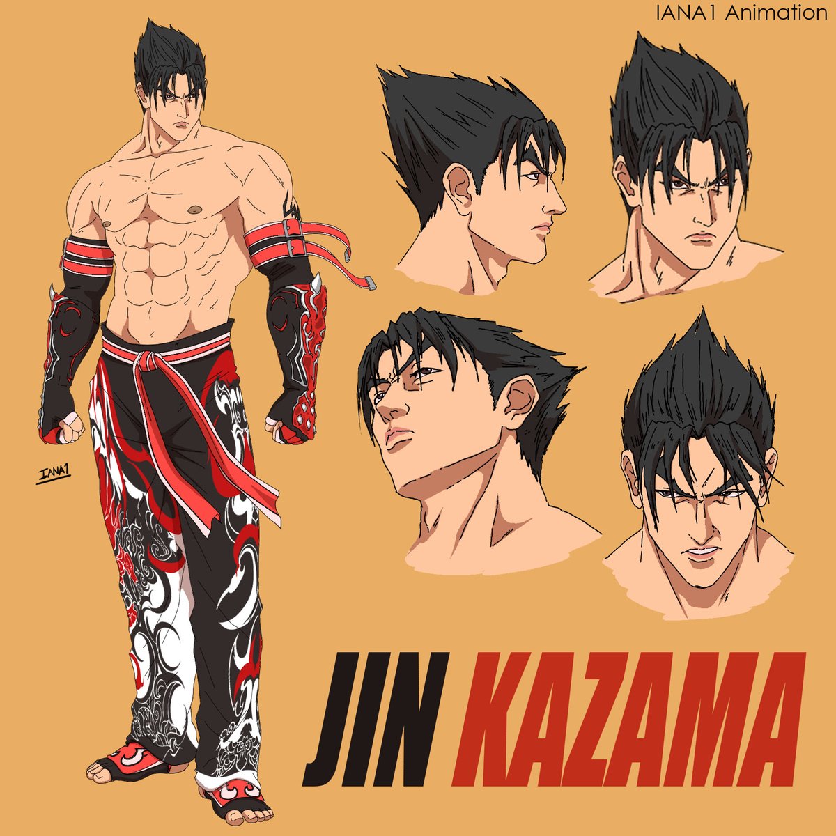alejo_dominic's tweet image. Tekken 8 Jin Kazama model sheet for a short personal animation that I am working.
#TEKKEN8 #TekkenFanart