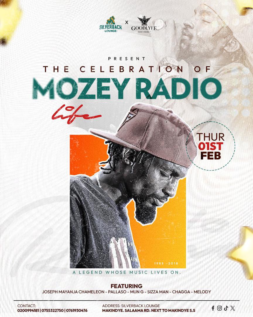 IvanMuganga5's tweet photo. It’s Today 😭 that the world was shocked with the sudden death 💀 of The Legend King MoZe, famously Radio under the goodlyf entertainment group of @RadioandWeasel 
Let’s link up tonight @silverbacklounge salaama road and celebrate his life #RIPRadio with his Twin Weseal Manizo. 
@RadioandWeasel @josechameleone @kingsaha256 @DouglasLwangaUg @mckatsug @DjShiru @eddykenzoficial @iamabubakhr @BalaamAteenyiDr @AlienSkinUg @BebeCoolUG @idringp @Ugandan_Beauty @SheilahGashumba @GalaxyFMUg @NBSAfter5 @dvjmercypro @SandraLian6 @MwesigyeFranks @FaceOfUganda @UgandaMusicians