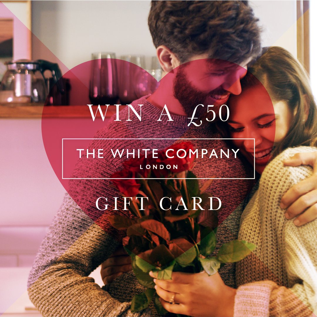 WIN FOR VALENTINE'S DAY | We've got one £50 @thewhitecompany gift card to give away, perfect for pampering products or to add some stylish touches to their home and for everyday life. To enter, simply head to our Facebook page, find this post and follow the instructions!