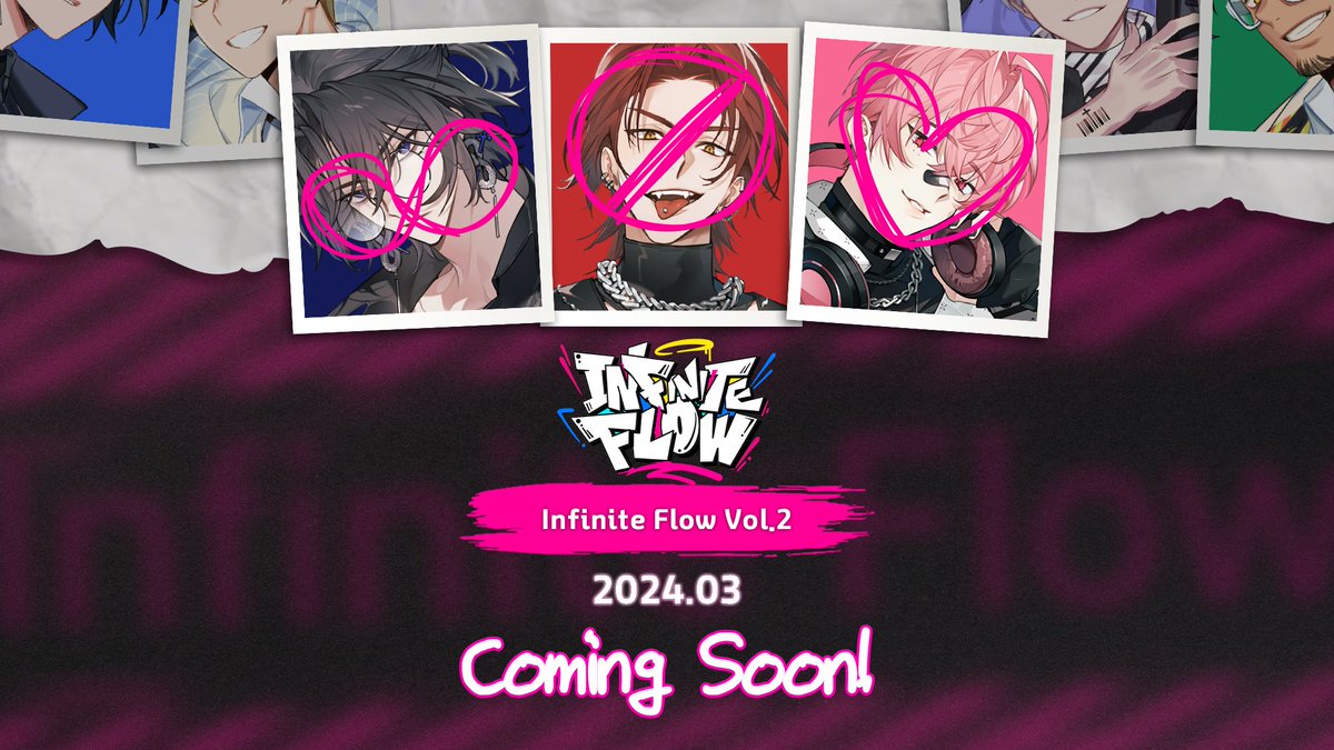 🌟𝗜𝗡𝗙𝗜𝗡𝗜𝗧𝗘 𝗙𝗟𝗢𝗪  𝐕𝐨𝐥.𝟐

🔞힙합이 뭔지 보여줄게.🔞
한층 강력해진 힙합 배틀이 시작됩니다.🎶

𝟐 𝟎 𝟐 𝟒 . 𝟎 𝟑

〰️💓뉴페이스 3인 등장🕶✨

"𝑳𝒆𝒕''𝒔 𝒈𝒆𝒕 𝒊𝒕-🎤☠️🤟"

#인피닛플로우2
#인피닛플로우
#힙합오디오드라마