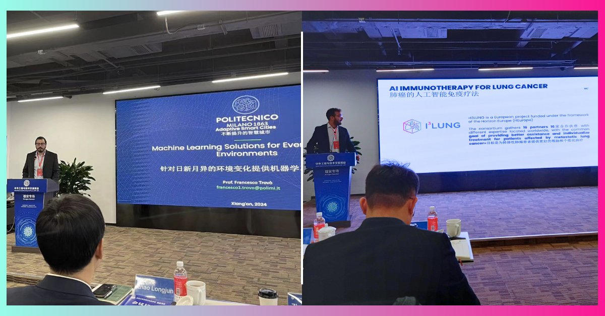 🚀 Last month we took center stage in China, at the Sino-Foreign Engineering and Technology Exchange Project Int. Technical Exchange on Big Data and AI. 🌐 Alessandro Nuara from @ml_cube and Francesco Trovò (@protoss1986) from @polimi , delivered captivating talks as speakers.🎤