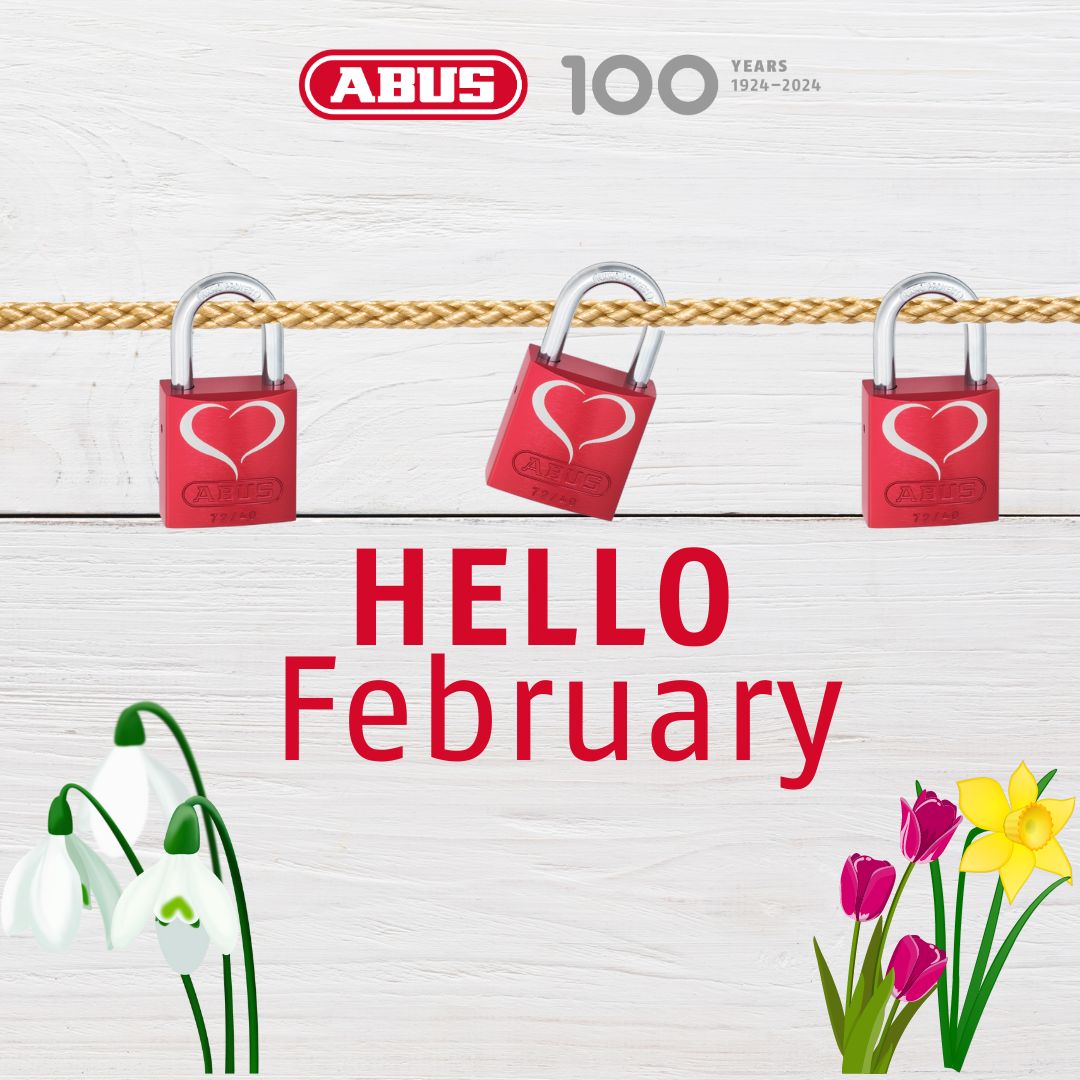 Hello February! It's the month of love and when the first flowers of the year start to bloom! We wish you a great month ahead.

Here's our 72/40 red Love Lock! 

#hellofebruary #February
