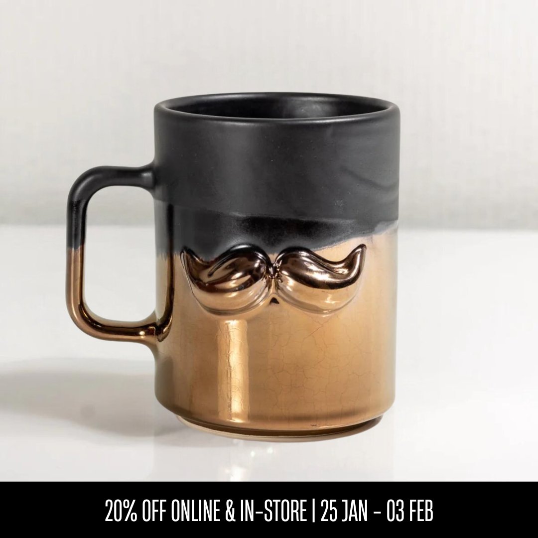Rialheim's tweet photo. Raise your mug to sophistication with our Salvator Mug. 🎩 With only a few days left, seize the 20% off 'Love On Sale' and let this dapper cup elevate your coffee ritual. Hurry, before time and stock run out!

#salvatormug #elegantessentials #limitedtimeoffer #loveonsale https://t.co/kvfJVnHrpu