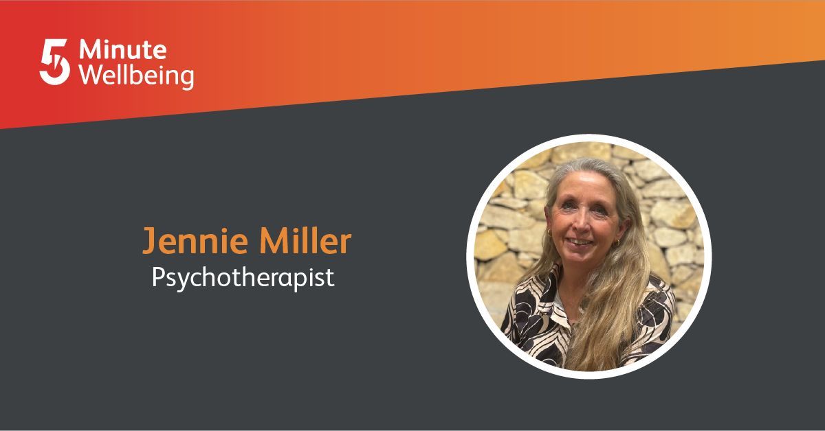 Six steps to creating healthier boundaries️... in only 5-minutes! Psychotherapist and Author Jennie Miller presents our February 5-Minute Wellbeing session, giving us the tools to say ‘no’ with both confidence and kindness. Watch now at: buff.ly/3vNBivk