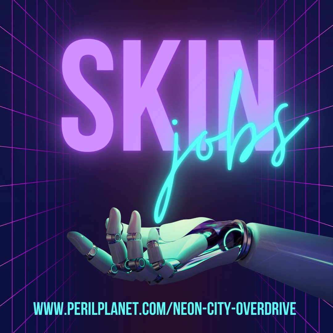 Welcome to the world of transhumanism and artificial bodies. 💻🤖 Unlock the possibilities with Skinjobs, an expansion for Neon City Overdrive. Are you ready to embrace the future of cybernetic existence? #NeonCityOverdrive #Transhumanism #CyberpunkRPG #roleplayinggame