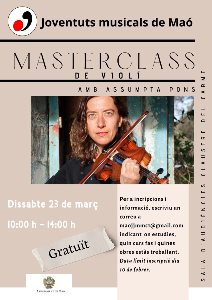 JM de Maó tweet media