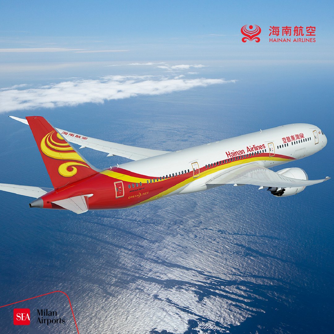 SEA_Press's tweet photo. 🇨🇳🇮🇹✈️
Nuovo volo diretto da #Milano a #Chongqing, grazie a @HainanAirlines!
Quando?
A partire dal 19 marzo con due voli settimanali, operati il martedì ed il venerdì.
#LeRotteDiSea
#NewRoutes
#MalpensaAirportNewRoutes
#timetoplan https://t.co/OtGs2LrEtB