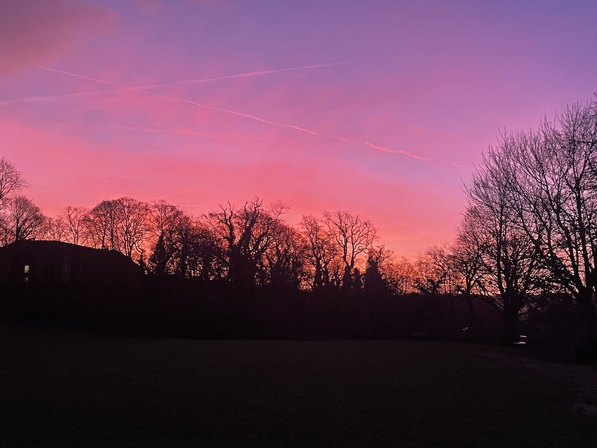 Another stunning sunrise this morning #sunrise #myrtlepark #bingley