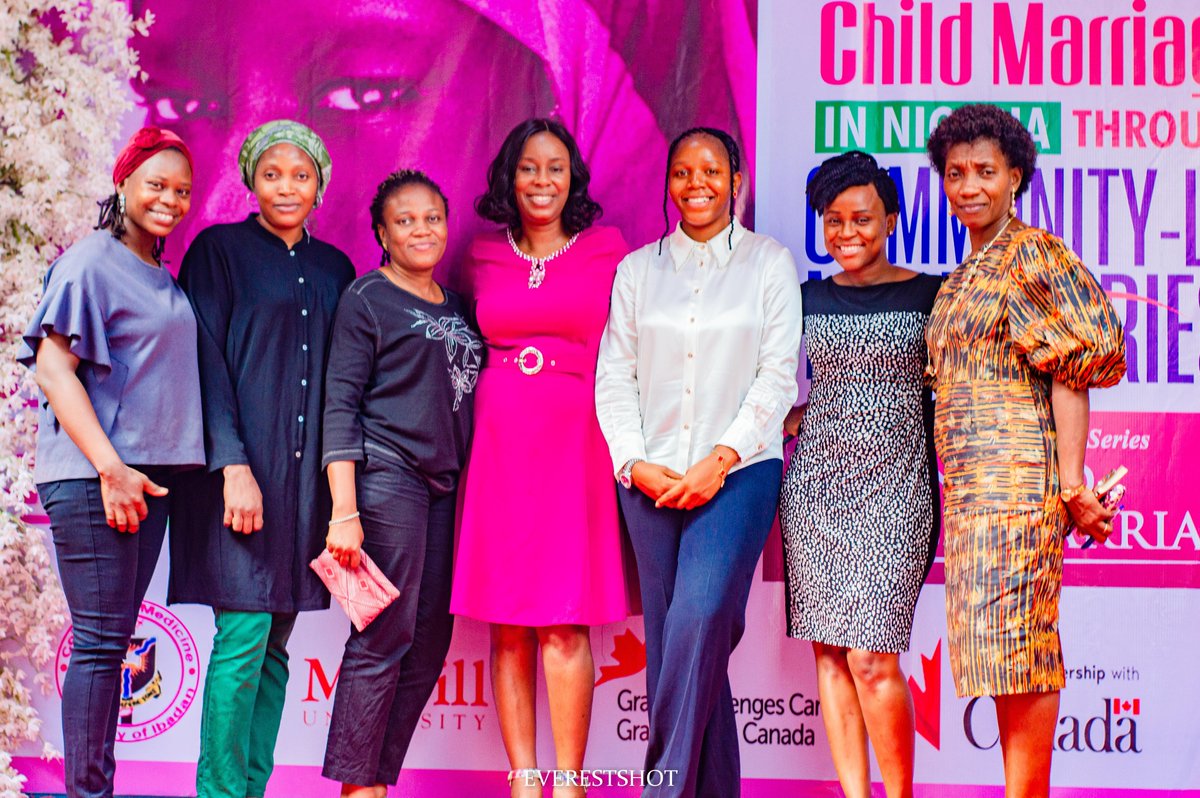 ENCASEproject's tweet photo. The Project Staff at the College of Medicine, University of Ibadan, were on the ground to attend the dissemination meeting of the Ending Child Marriage Through Community-led Media Series Project funded by @gchallenges  #endchildmarriage https://t.co/SlHAdTVx8G