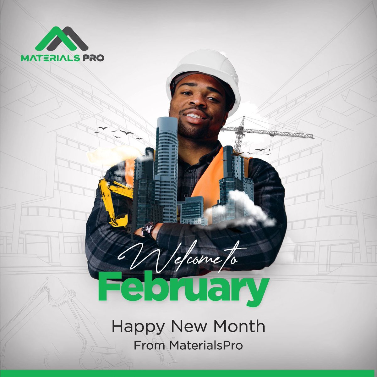 MaterialsProHQ's tweet photo. Happy New Month!
We hope this month brings so much joy, happiness and peace to you.
Welcome to February!
#proptech #constech #constructioncompany #homebuilders #materialspro https://t.co/s4qfMlms8d