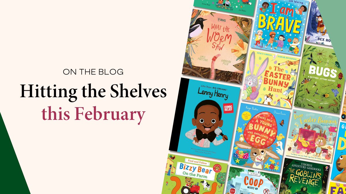 February brings so many exciting new books! From @creative_dy’s excellent illustrations for #LPBD Lenny Henry, and to two new installations from @benji_davies and the #BizzyBear series - this month is full of literary delights! 📚✨ Take a look > ow.ly/6CzR50QwCLV
