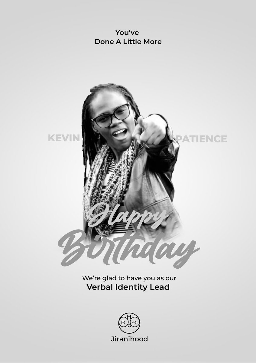 Happy Birthday to our very own 'Girl from the Hood,' @KevinPatience1 ! 🎉 Your smile, humility, and welcoming spirit make every day brighter. Your voice is an influence, and we're grateful to have you on the team. 🎂🌟 #JiranihoodCelebrates #HappyBirthdayKevin