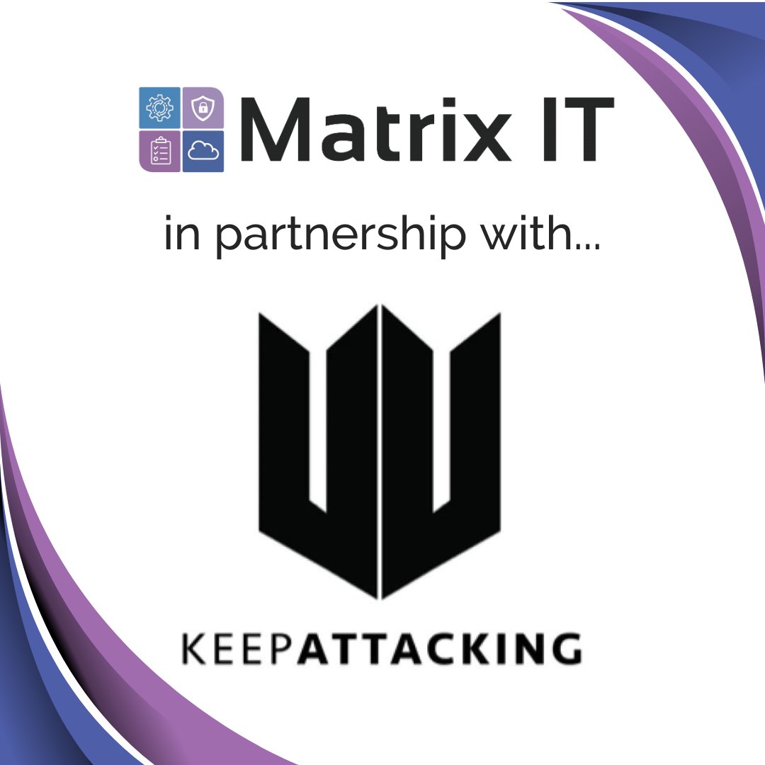 Matrix IT are very proud to announce our new partnership with @keep__attacking! @BrianWoodMC #newpartnership #partnership #keepattacking #charity #charitysupport