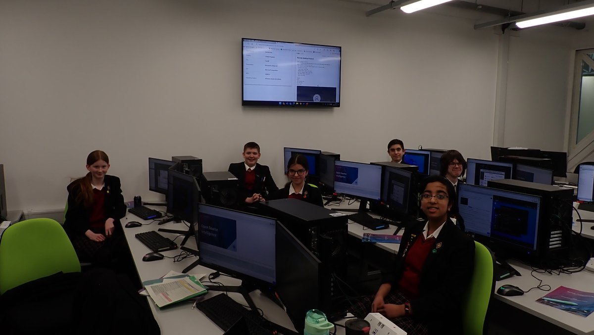 ComputingAtDAS's tweet image. A brilliant day at @NCLCollege yesterday, with some of the @DameAllans #cyberexplorers learning about digital forensics, cryptography, pen testing and open source intelligence. Thank you to @CyberFirstNE and @QA_Ltd #cyberfirstinvestigators
