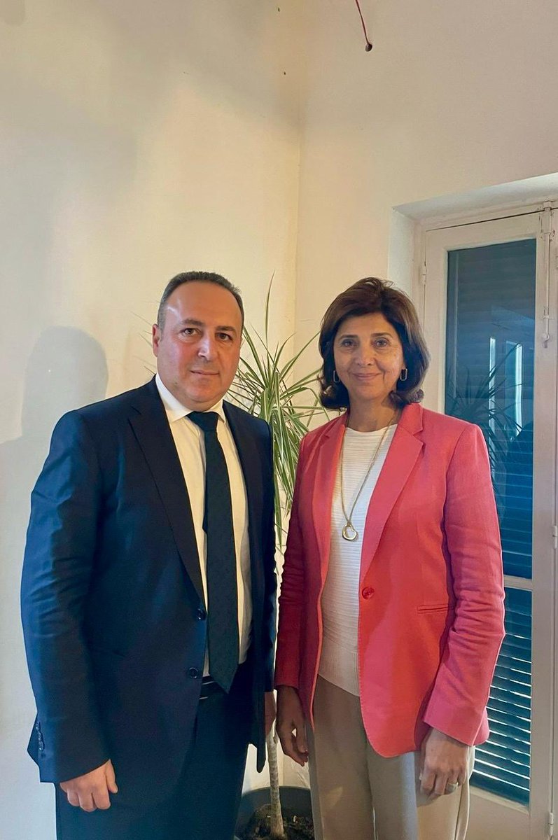 BM Genel Sekreterinin yeni Kıbrıs Temsilcisi Maria Holguin ile faydalı bir görüşme gerçekleştirdim. Zor görevinde kendisine başarılar diledim.#mariaholguin #unsecretarygeneral #cyprusproblem