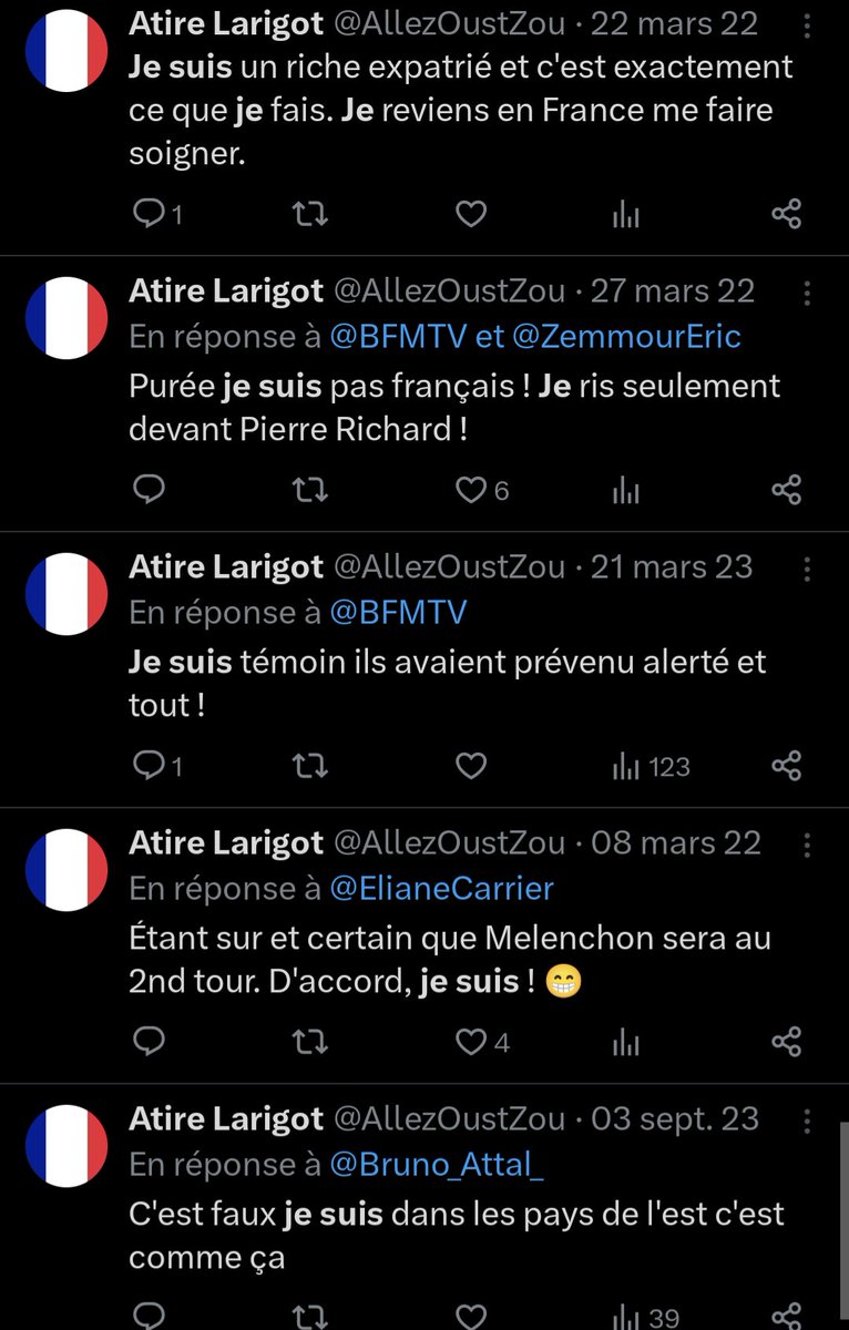 ToadVousEpie's tweet photo. Criminologue, surveillant, influenceur, enquêteur de sondage, riche expatrié, membre de la CGT, Irlandais, journaliste et maintenant agriculteur 😂 https://t.co/AJhHQbWNrP