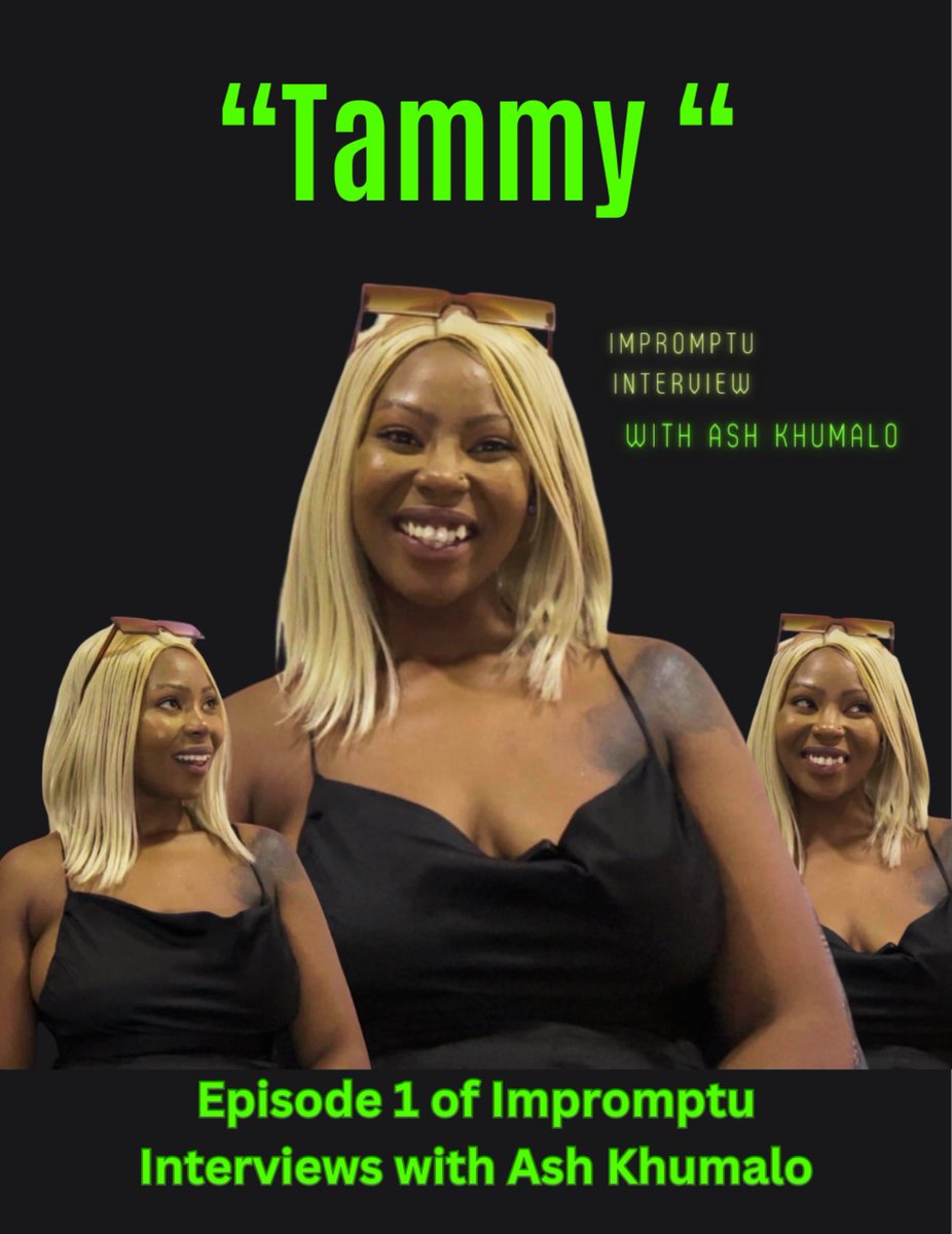 bizntingz's tweet image. Today 3PM! Episode 1 of Impromptu Interviews with Ash Khumalo*
I sat down for a chat with Tammy, a budding podcaster with dreams of empowering creators in her community. Discover her passion and aspirations for the upcoming podcast journey! 🎙️ #PodcastingDreams #CommunityCreators