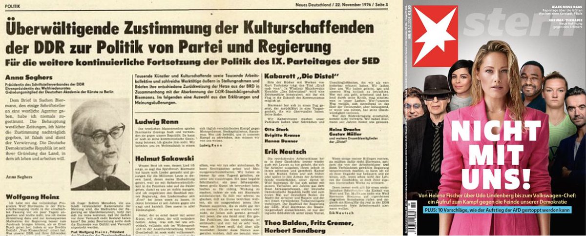 JohannesNormann's tweet photo. @reitschuster Tja, das jetzige "Neue Deutschland" wird immer mehr zur "alten DDR". 🤮 https://t.co/9e8rMGaaWe