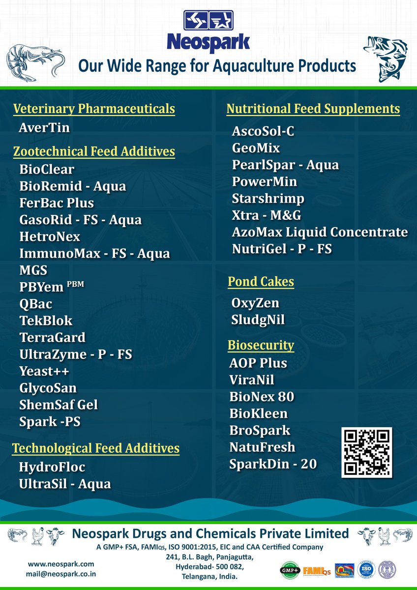 Our Wide Range for Aquaculture Products

#aquaculture #aquaculturetechnology #AquacultureInnovation #aquaculturelife #aquacultureindustry #shrimp #shrimpfarming #shrimpfarm #fishfarming #fishfarm #fishfarmingbusiness #fishfarmer