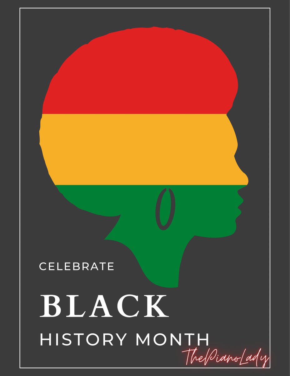 Piano_Lady4Life's tweet photo. I am because they were ✊🏽

#BlackHistoryMonth ❤️💚💛🖤
#February2024‼️
#supportblackownedbusiness 💯 

w/ 💕 from 𝓉𝒽𝑒 𝒫𝒾𝒶𝓃𝑜 ℒ𝒶𝒹𝓎 🎹 https://t.co/d0qGJuEtrF