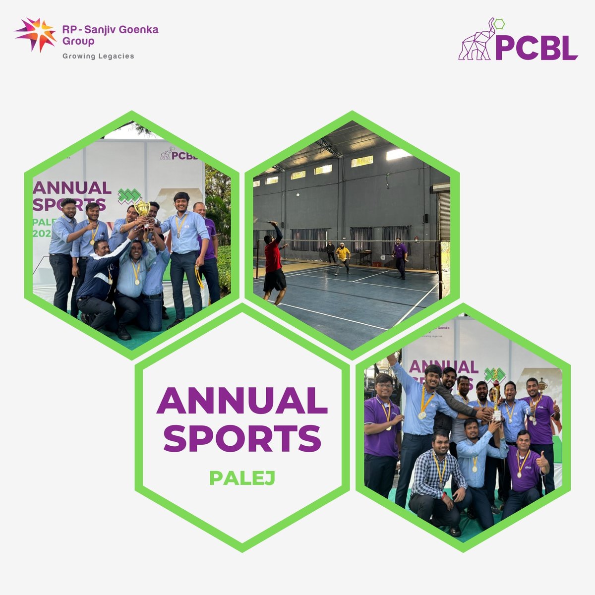 At our Palej Unit, we recently organised our Annual Sports Week for 2024. We firmly believe that investing in our employees' well-being and happiness is key to our success. #PCBL #Sports #Palej #Chemicals #ExcitingWorkplace #WorkLifeBalance #RPSG