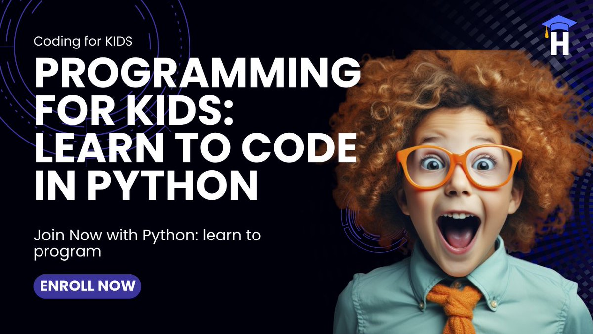 Programming for Kids and Beginners: Learn to Code in Python
udemy.com/course/program…
#python #Codingforkids #programming #ai #openai #courses #GenAI #ITIndustry #tech #technology #elearning #software #passion #music #games #SkillUp #kidscoding