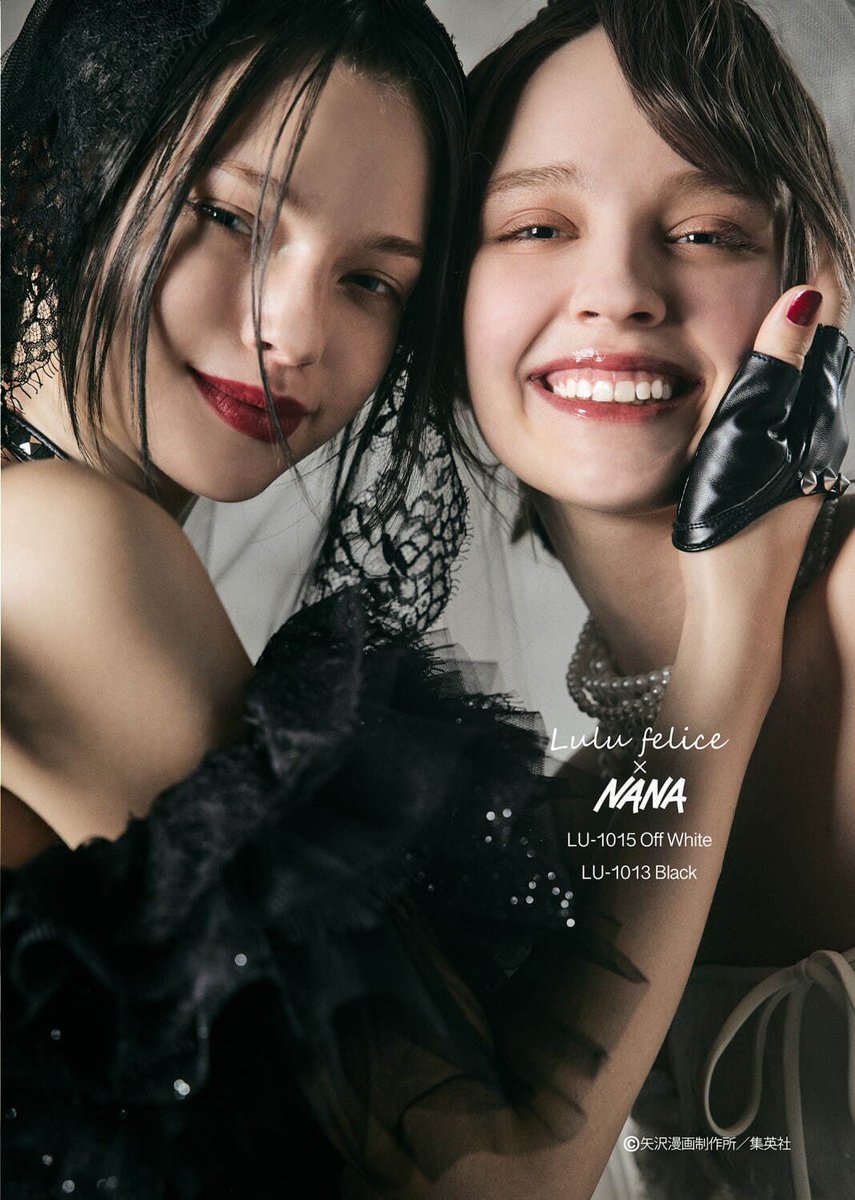 Reiriesz's tweet photo. โอ๊ยยยยยสวยยยยยย😭😭
แบรนด์ชุดแต่งงาน Lulu felice x NANA 
สวยตาแตกมากกกกก ทั้งชุดนานะทั้งชุดเจ้าฮาจิเลย😭😭 https://t.co/fwCqklzOyf