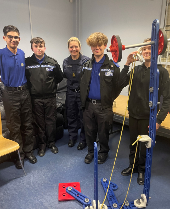 What a night ! 5BE #kingstanding @ErdingtonWMP @WMPolice @CadetWMP had a fun & hands on input from @RNEngagement_RA with the teams creating their best stable Signal Tower. Thank you to Edmund & the team. The cadets loved it ! #collaboration #teamwork #RNAttract #RNDiversity