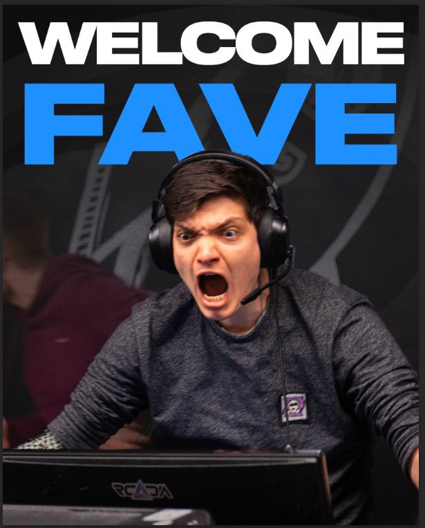 Who would‘ve thought, right?🌚

WELCOME TO OUR RAINBOW SIX: SIEGE PC TEAM <a href="/faveripper/">Fave</a> 🤝

With him being our newest addition to the roster we‘re sure to start the upcoming PC season with a BANG 💥

#PERFECTWAVE🌊