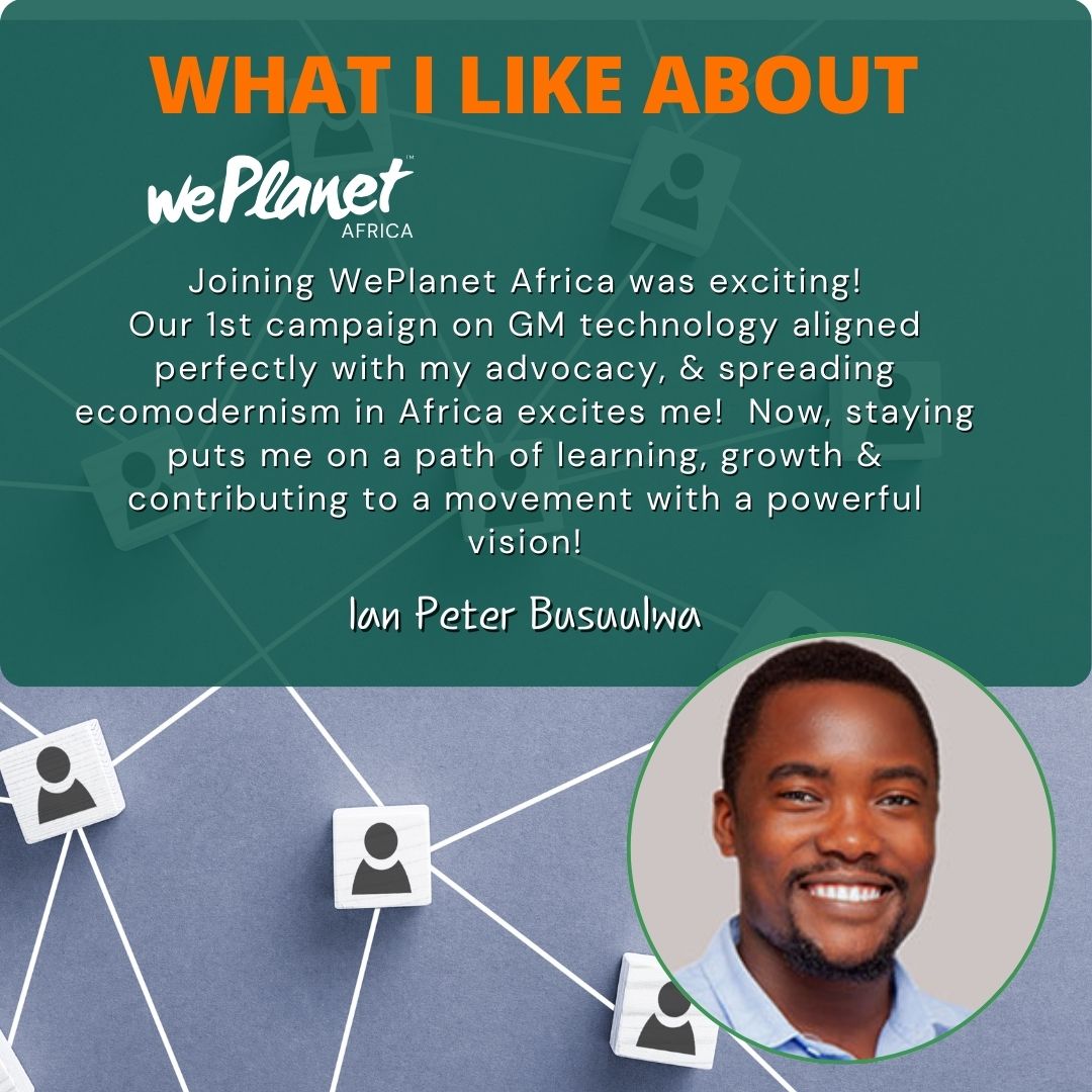 WePlanetAfrica's tweet photo. According to @ianthementor, staying at @WePlanetAfrica means constant learning and growth toward achieving a thriving Africa in harmony with nature" https://t.co/BKJtstDpuD