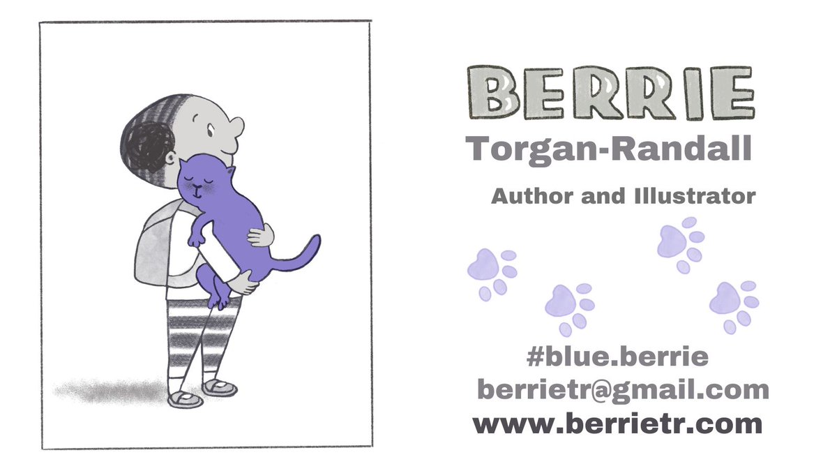 Happy #kidlitartpostcard day! My name is Berrie like the fruit. I am an author and illustrator seeking representation. I love to draw and create stories. My favorite subjects are babies, kids, animals, and flowers. Thanks! berrietr.com