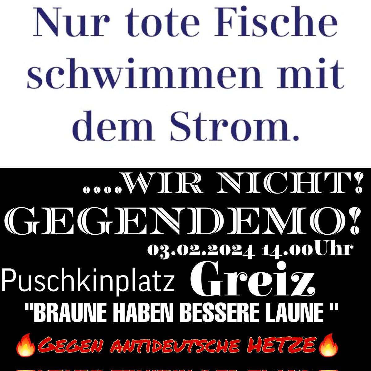 DavidKoeckert's tweet photo. #Demo #Greiz #antideutschehetze #Deutsch https://t.co/a1u2OdhjjK