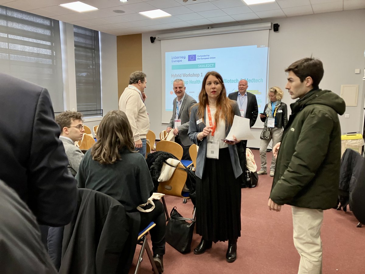 👋 Le #workshop <a href="/skale2ct/">SKALE2CT Project</a> a démarré !

Objectif de ce projet de groupe européen dont la Métropole <a href="/GrenobleAlpes/">Grenoble Alpes Métropole</a> fait partie ?💫

Améliorer les capacités des organismes accélérateurs de business au passage à l’échelle, en particulier dans les secteurs de la #santé et du #digital.