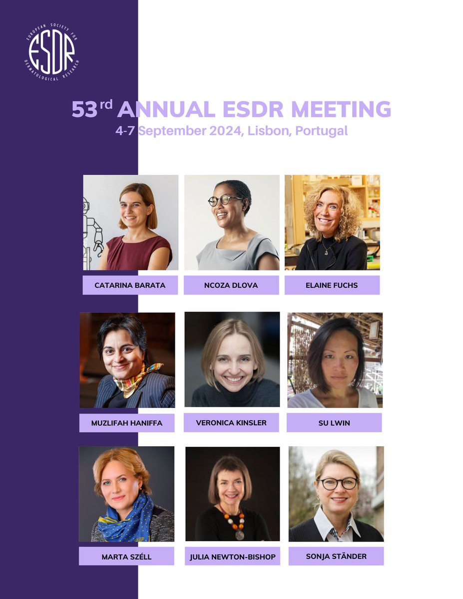 'This Day is a reminder that women &girls play a critical role in science &technology communities &that their participation should be strengthened.' (UN) Thank you for your work &achievements in the dermatological research field #ESDR2024 meeting esdrmeeting.org