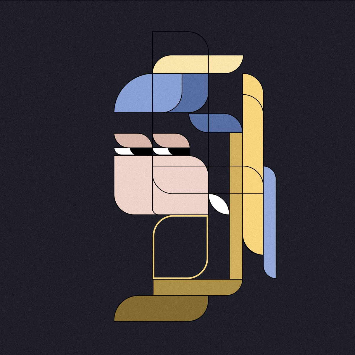 OnlyCapi's tweet photo. 'Classic #6' 1 of 1 🧵 
listed at .05eth reserve on @manifoldxyz - 12 hours auction (starting after the first bid) 

What if the Girl with a Pearl Earring were more abstract?
 
link and details ↓ https://t.co/7pl3vVtVup