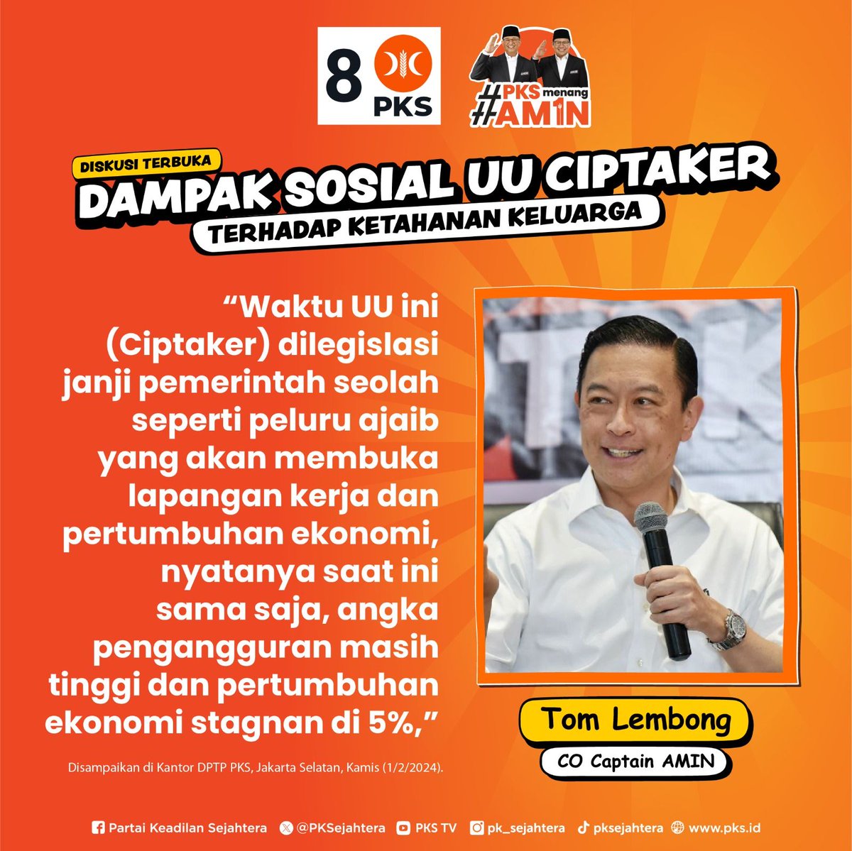 PKSejahtera's tweet photo. Selalu begitu, terlalu banyak janji, minim dari kenyataan.

#PKSmenangAMIN #2024CoblosPKS #PKSpembelaRakyat #PKS https://t.co/RhcIlSbvQI