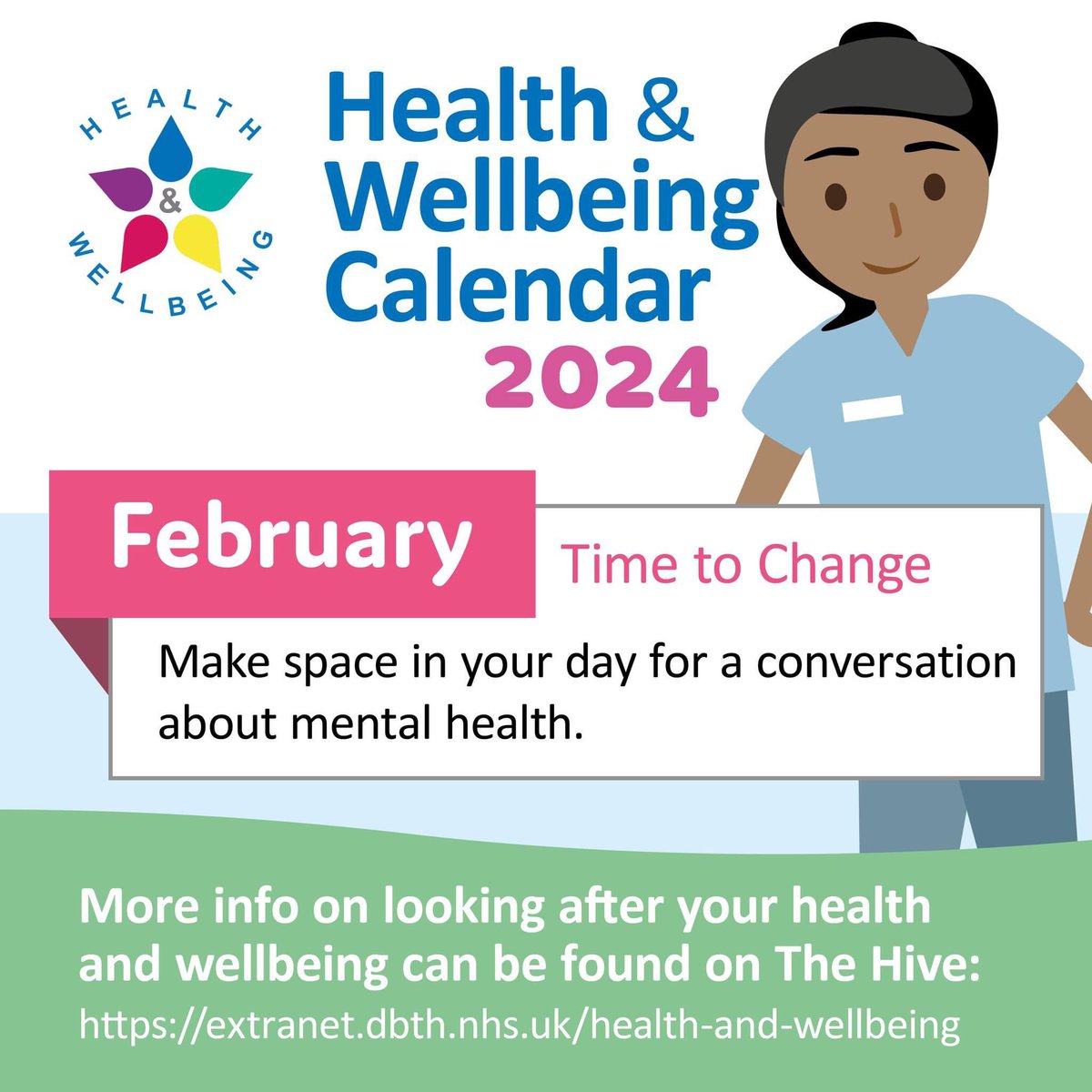 Wellbeing@DBTH tweet media