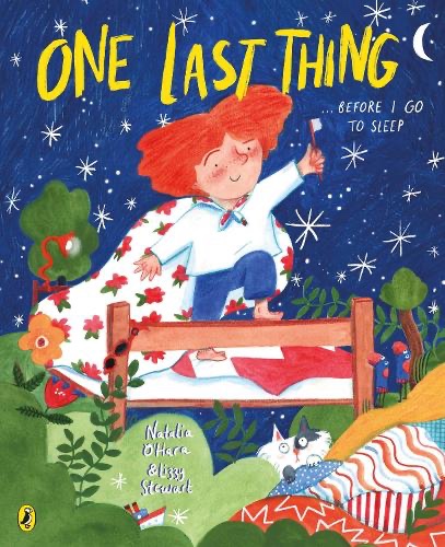 A very Happy Publication Day to @oharasisters (Natalia) and illustrator @lizzystewart for #OneLastThing 🎉🎉🎉 @PuffinBooks @andthered @KerenOrrG