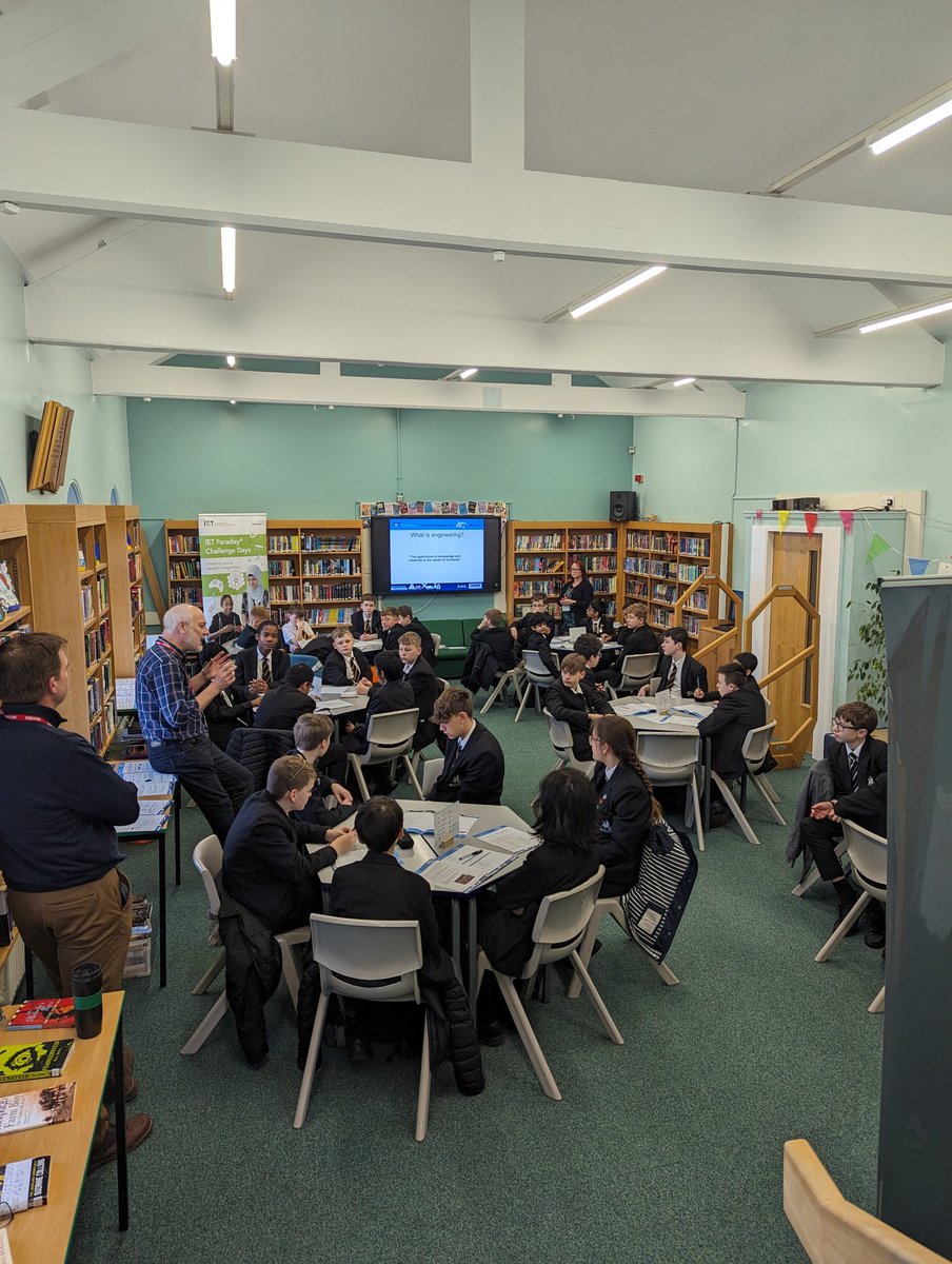 Hutton Grammar (@huttongs) on Twitter photo It's the Faraday Challenge today. Great to see all of these students taking part.
<a href="/Balshawscehigh/">Balshaw's CE High</a> Priory Academy It's the Faraday Challenge today. Great to see all of these students taking part.
<a href="/Balshawscehigh/">Balshaw's CE High</a> Priory Academy