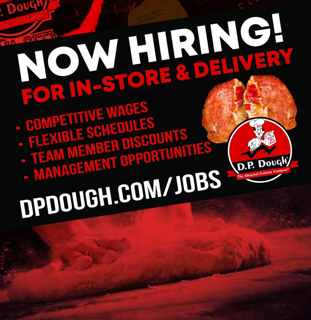 APPLY NOW at dpdough.com/jobs! 📢🚨📰
#DPdoughPittsburgh is COMING SOON 🔜!!
#PittsburghPA #Pittsburgh #PittPanthers #UniversityofPittsburgh #Pitt #PittsburghJobs #PittsburghPennsylvania #DPdough #PittsburghFoodies #PittsburghFood
