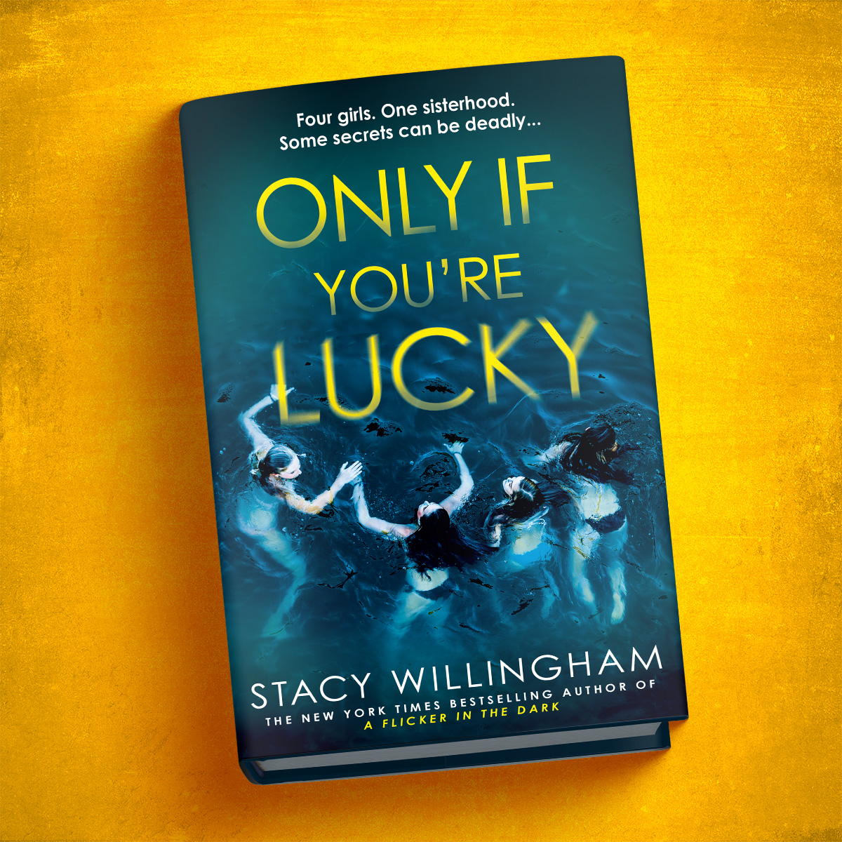 The New York Times bestselling author of A Flicker in the Dark and All The Dangerous Things, @svwillingham returns with a gripping new psychological thriller about female friendship and dark secrets! Only If You're Lucky is out now 🔗smarturl.it/IACDsl