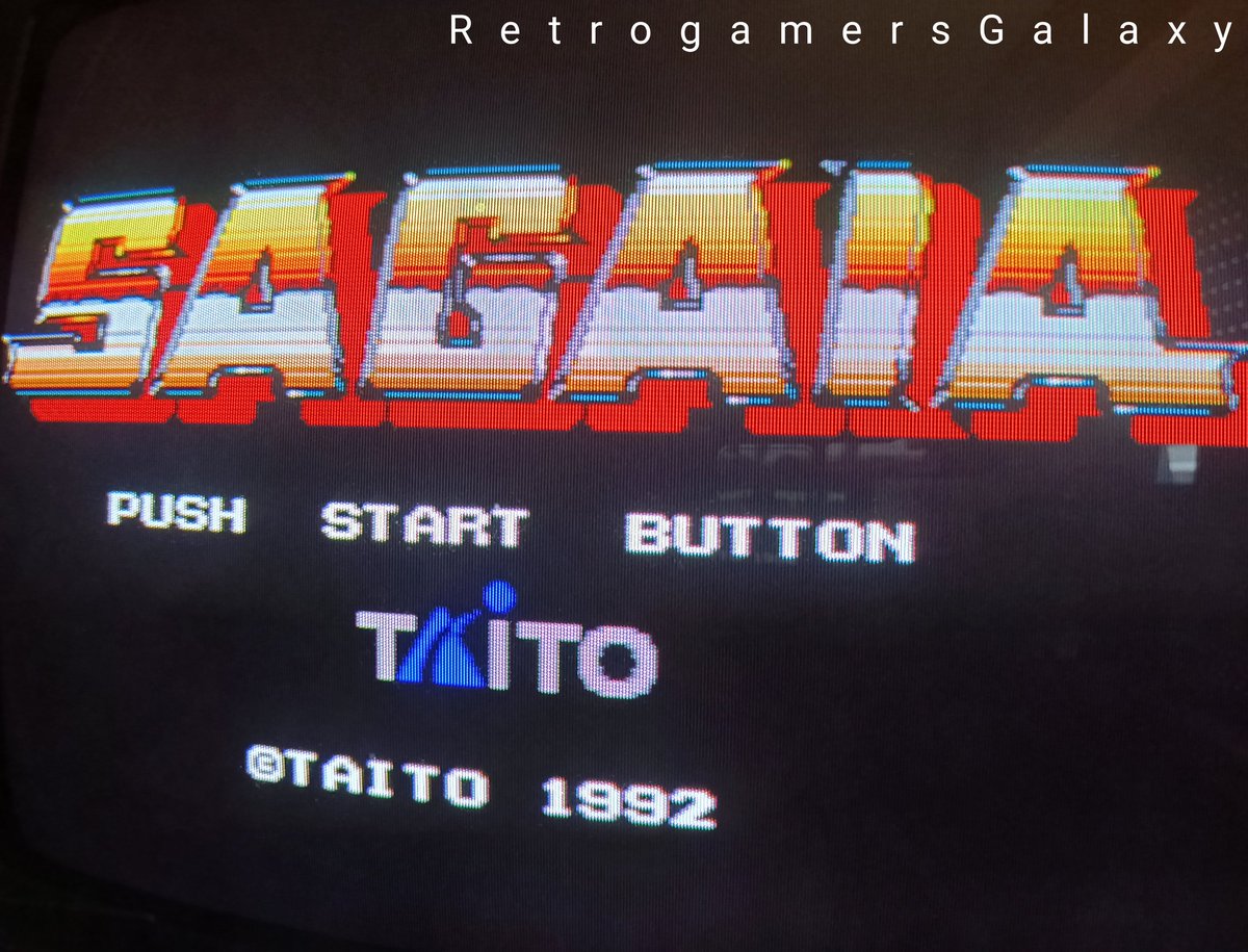 retrogamgalaxy's tweet photo. En los 8 bits domésticos se hicieron muchos matamarcianos, y se hicieron MATAMARCIANOS! :)
#Taito, #Sega, #Sagaia, #DariusII, #MasterSystem https://t.co/IZiQw15E3k