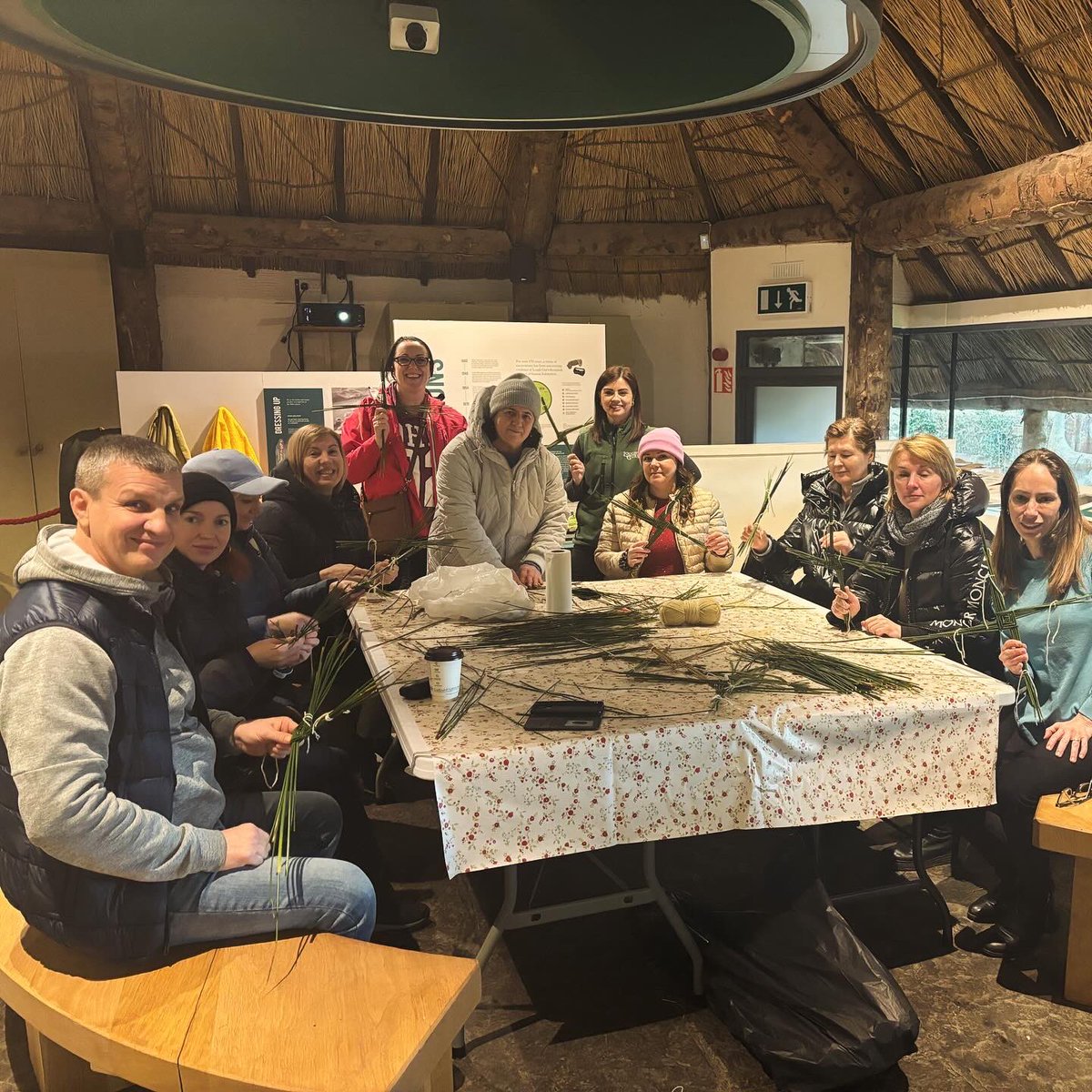 La Fheile Bride - St Brigids Day 🌸 We celebrated St Brigids Day yesterday with the English Language students from @KR_Campus with a tour of Lough Gur and a St Brigids Cross Workshop.✨