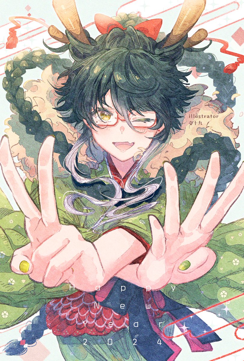 「先月のイラストざっくりまとめ 今月もどうぞよろしくお願いします!」|壱十九 / illustratorのイラスト