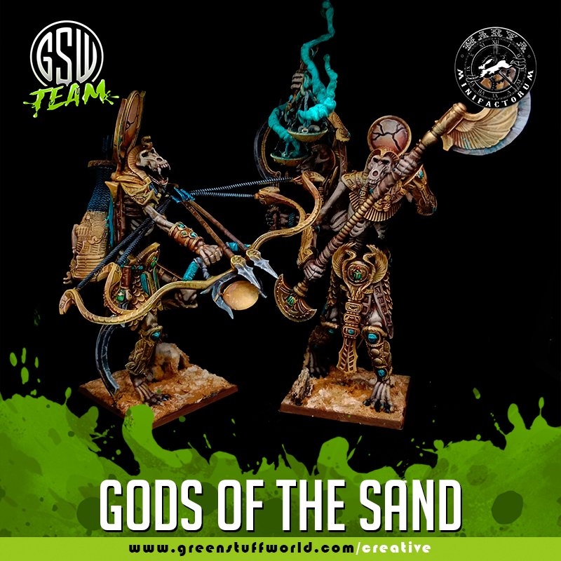 greenstuffworld's tweet photo. OW comes strong, and our colleague @marta_minifactorum  gives us an art lesson, painting these characters with a classic  finish, which will look impressive on the game table. Don't miss the  last picture! #warhammer40k #OldWorld #PaintingWarhammer #paintingminiatures https://t.co/Kao8cE1Wtu