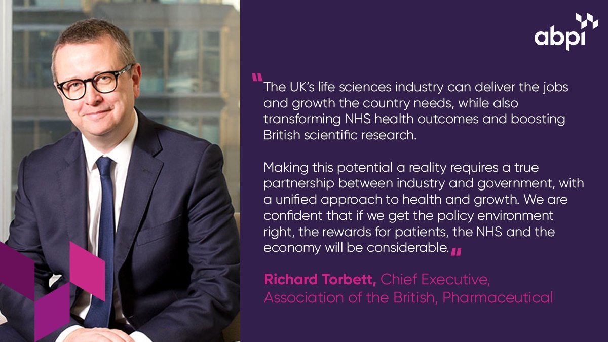 Today we launch our manifesto for what a new government must do to make the UK the best place in the world to research, develop and use the medicines and vaccines of the future⬇️⬇️
abpi.org.uk/about-the-abpi…