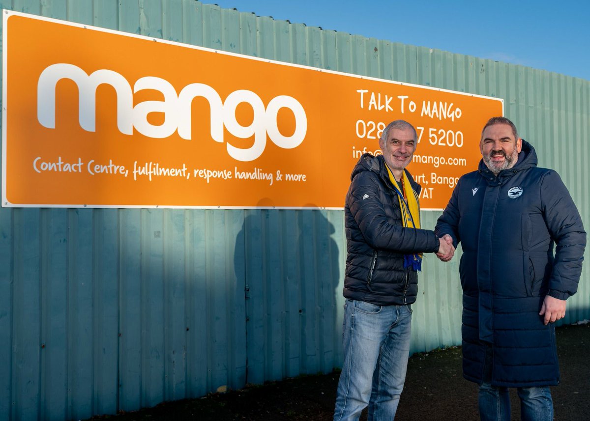 mangodm's tweet photo. We are thrilled to officially announce Mango’s sponsorship of @bangorfc! ⚽ we are so excited for this new partnership and can’t wait to see our home city’s team grow from strength to strength! 👏 head to https://t.co/g1oGyL1YCq for more! #bangorfc #bangorfootballclub #bangorni https://t.co/DuRZUXFvCP