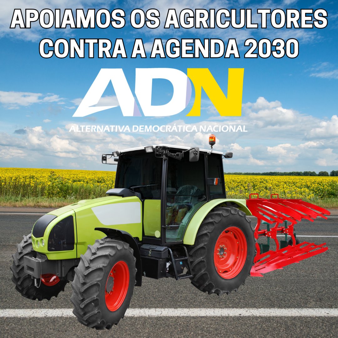 Apoiamos os agricultores contra a agenda 2030