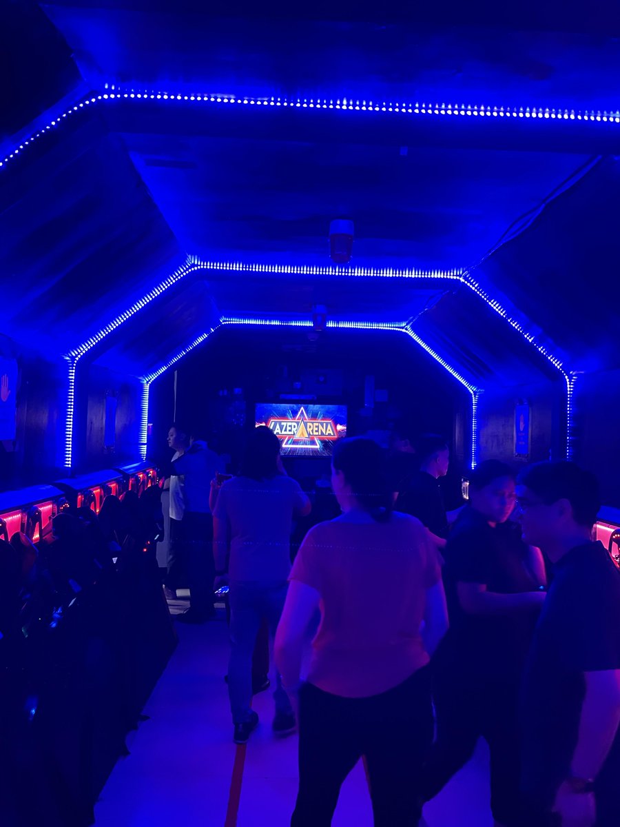 WeAreAdaptive's tweet photo. Sounds like an amazing time at our #Manila office teambuilding! 🎉 Last night, the team jumped into an epic game of laser tag, followed by a lovely dinner. 🔫💫 So many laughs and good vibes! #teambuilding #LifeAtAdaptive https://t.co/pNKGIlv0Q1